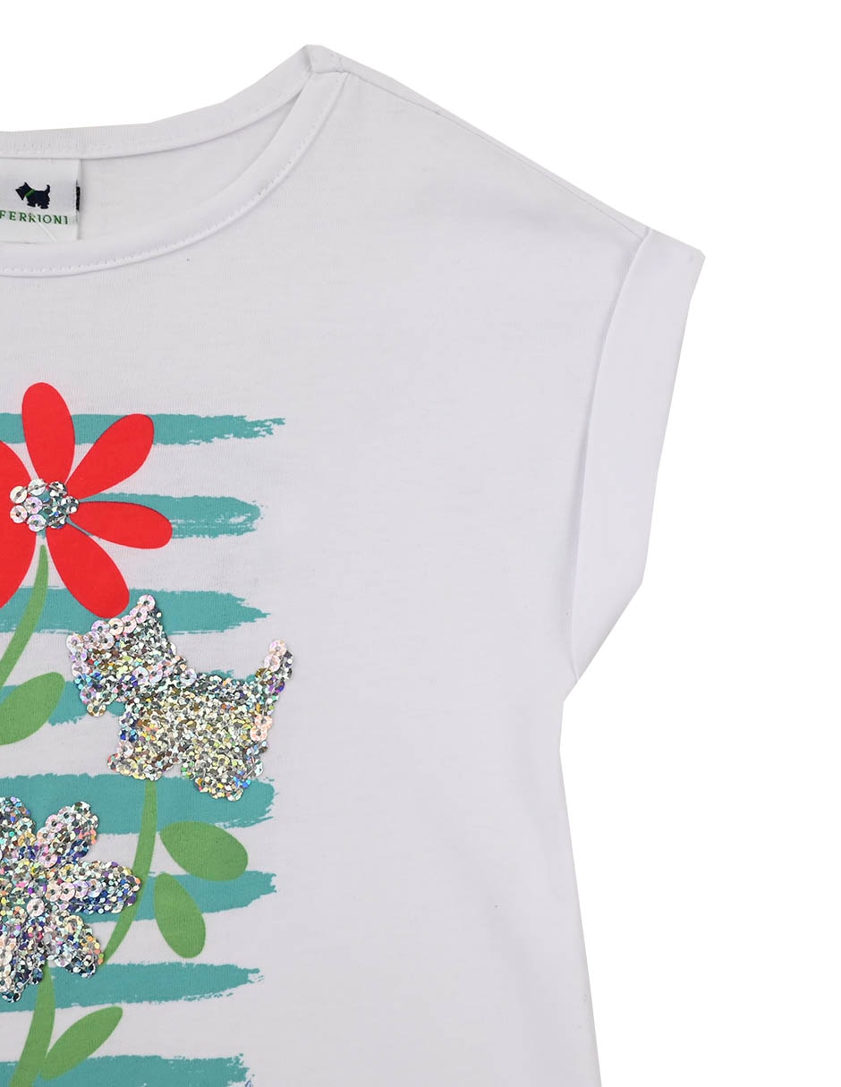 Playera Gryzia manga corta para bebé niña