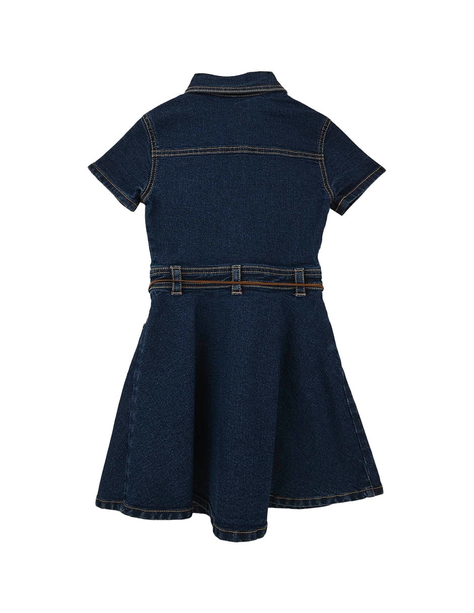 Vestido Rebecca manga regular para bebé niña