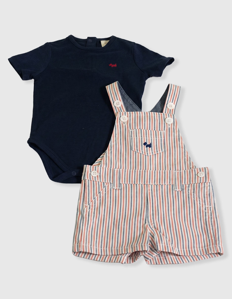 Conjunto Ferrioni de algodón para niño 2 piezas