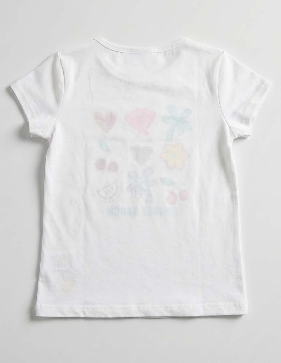 Playera Sunset manga corta para niña 3