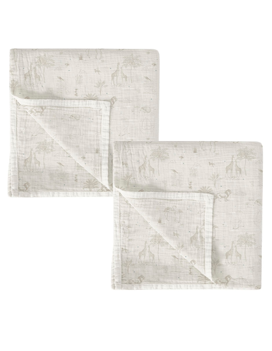 Set cobijas de tejido plano unisex 1
