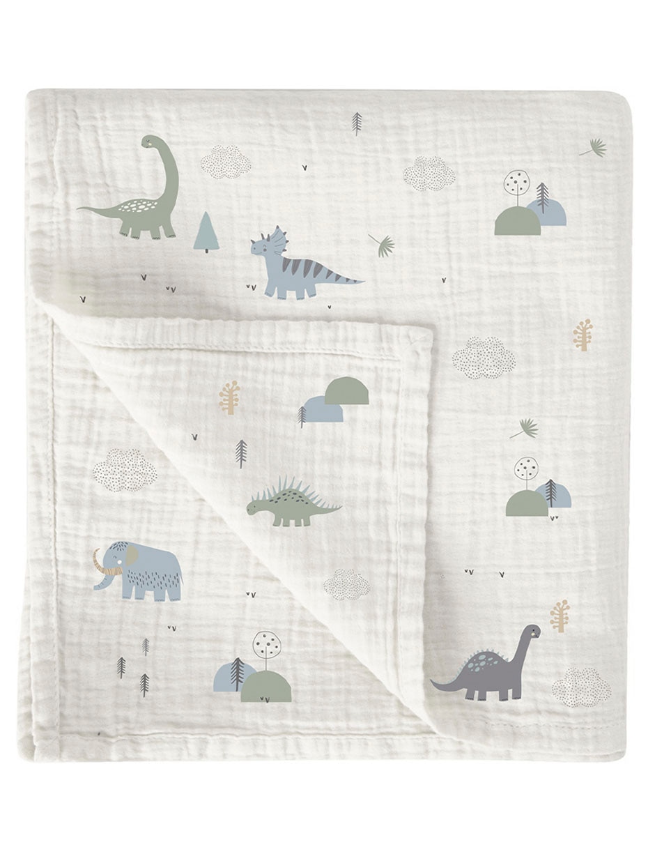 Cobertor estampado dinosaurios 1
