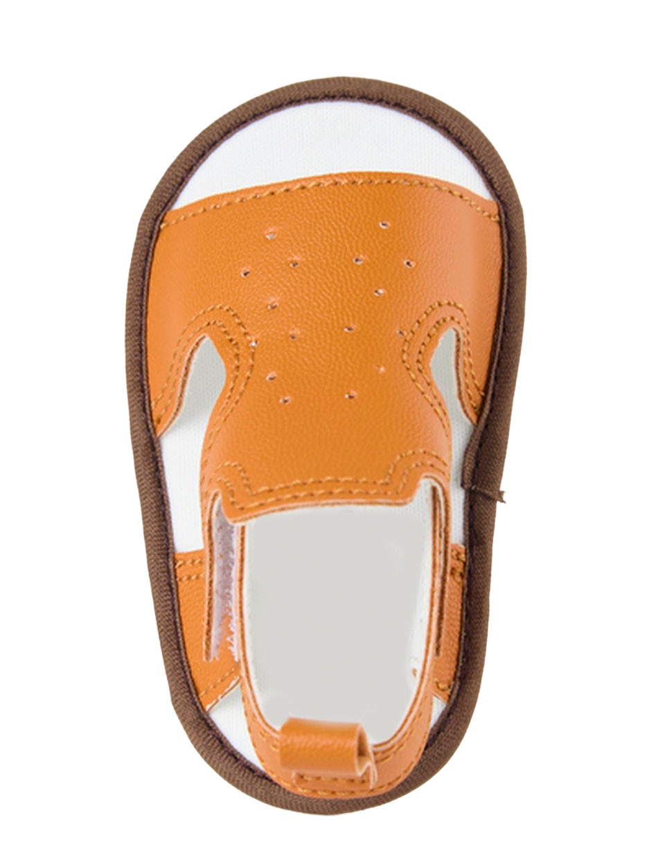 Zapato Mon Caramel sintético para bebé niño