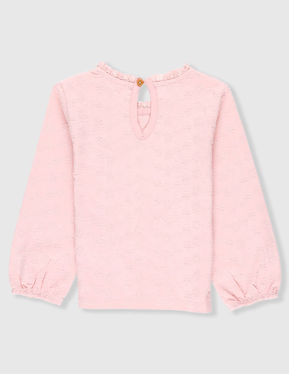 Playera manga larga para niña 3