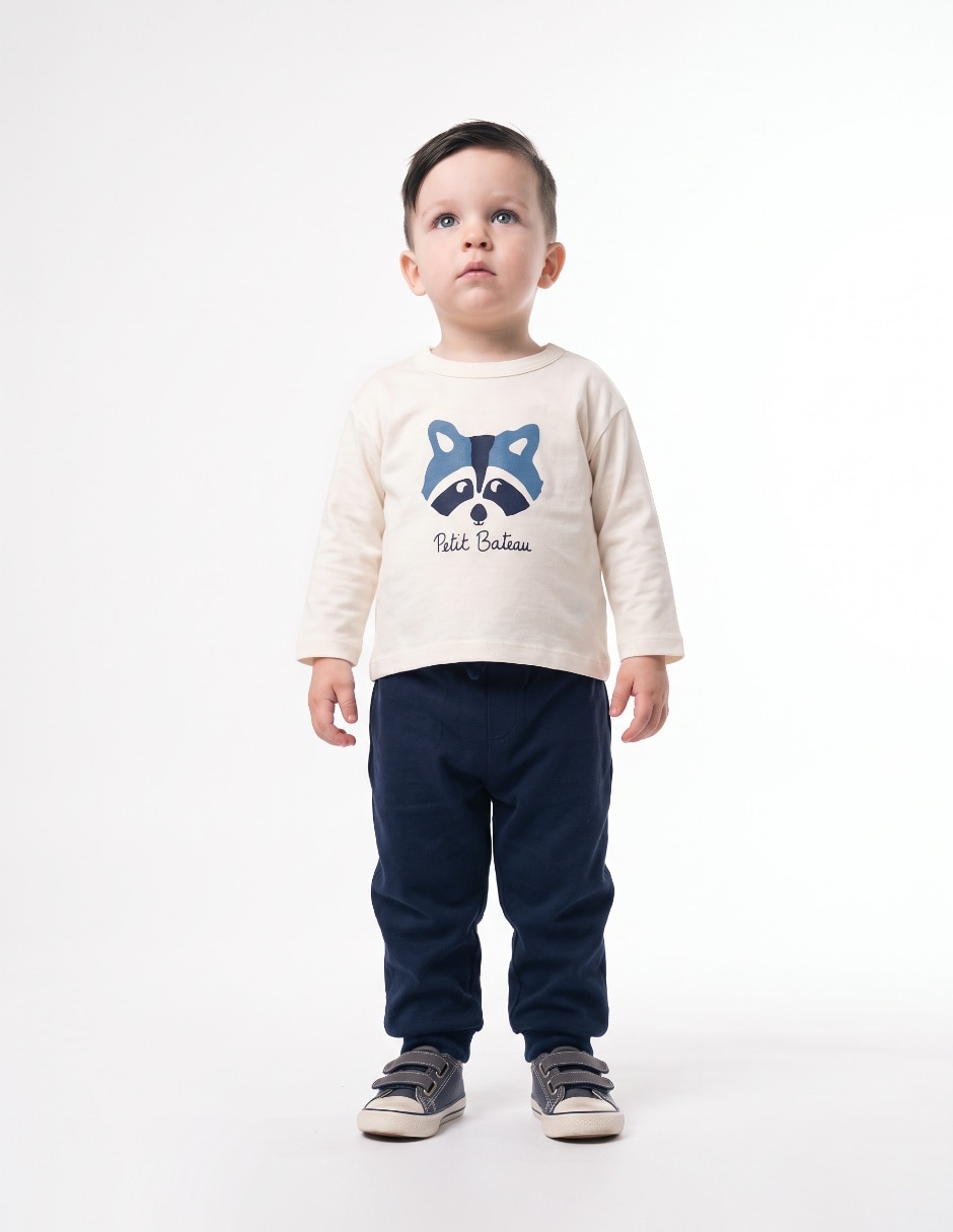 Playera manga larga para bebé