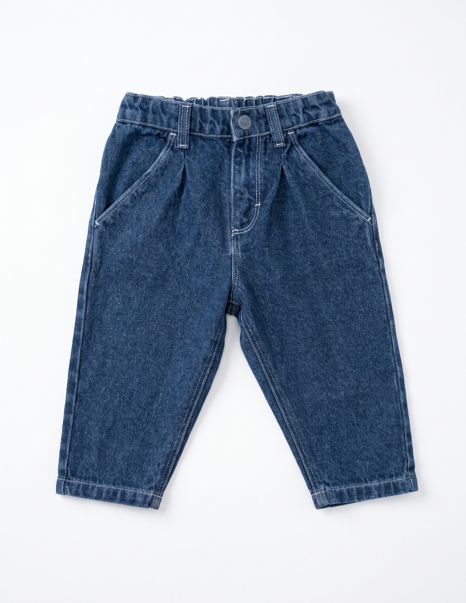 Jeans straight para bebé niño