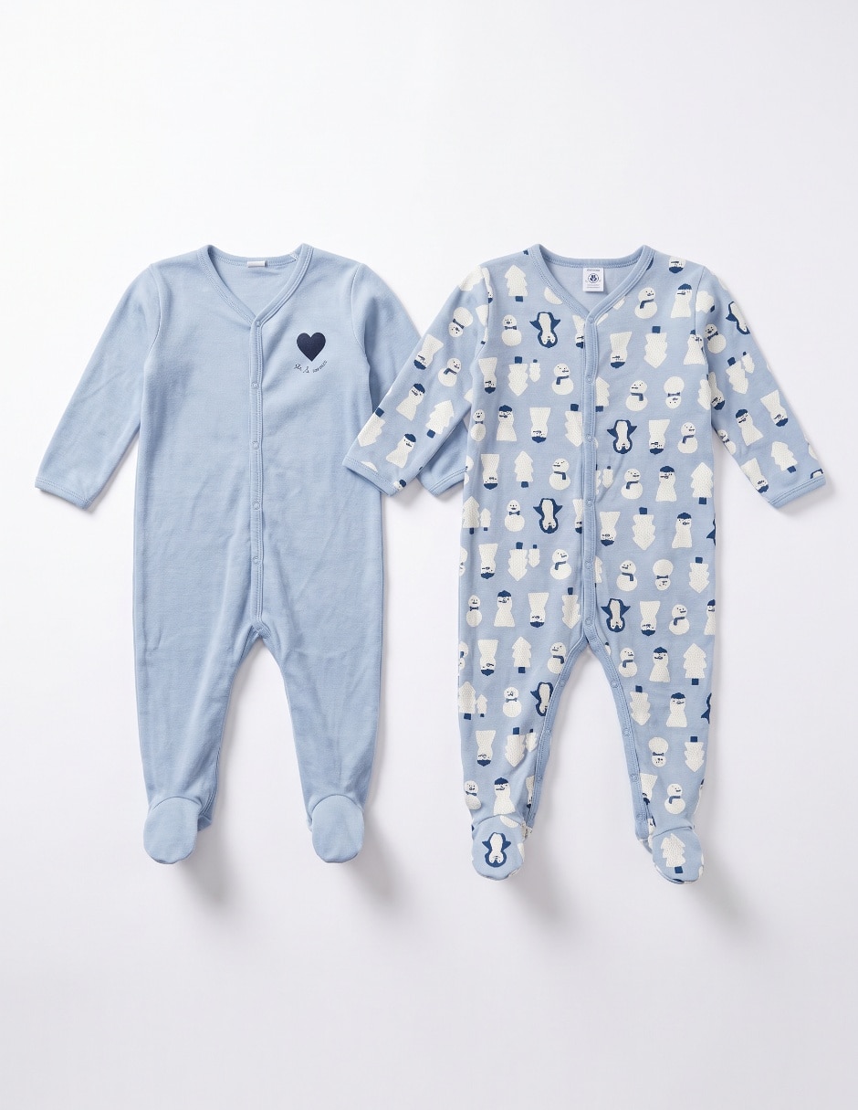 Set de mamelucos de algodón para bebé niño Set de mamelucos de algodón para bebé niño