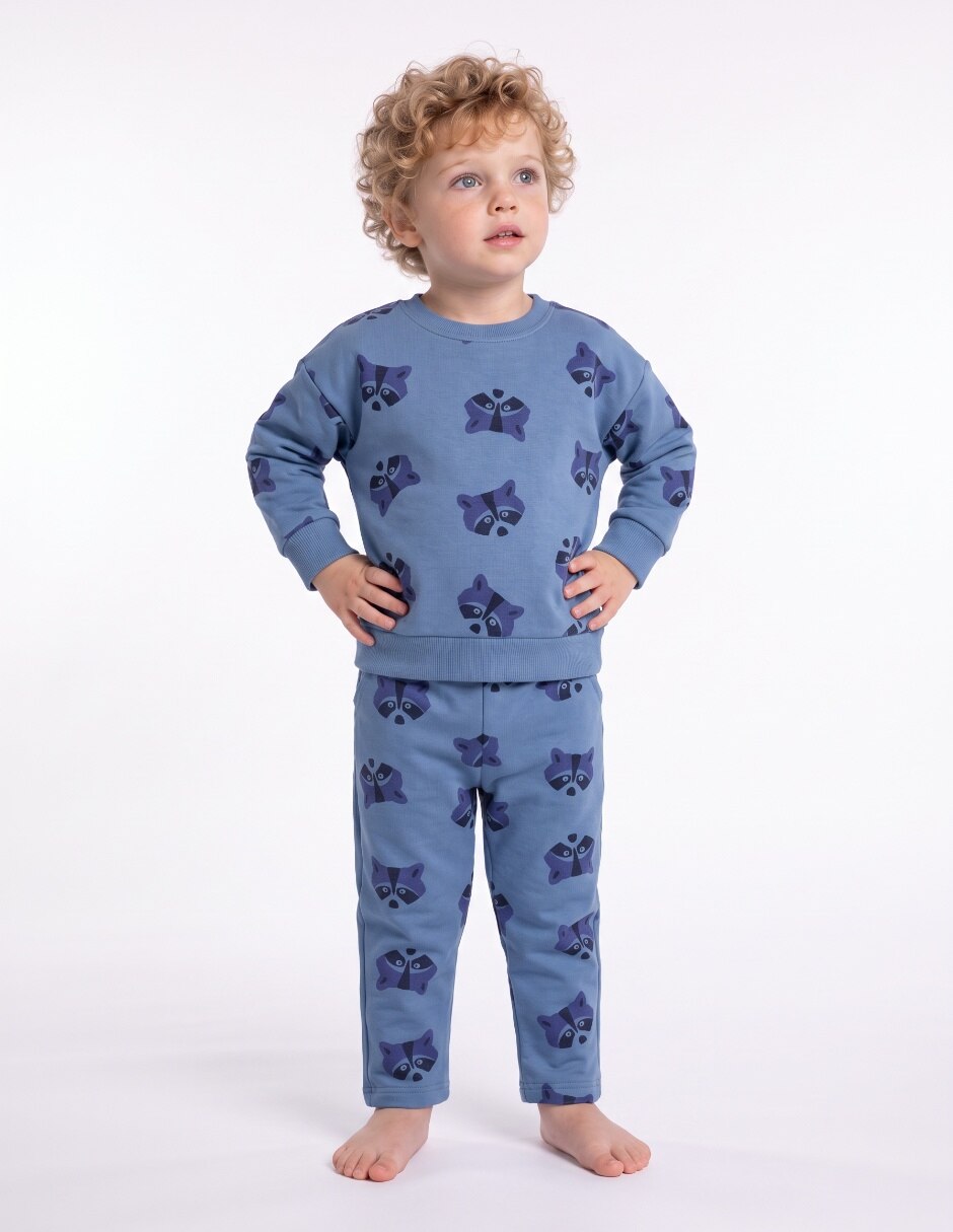 Conjunto casual Mon Caramel de algodón para bebé niño 5