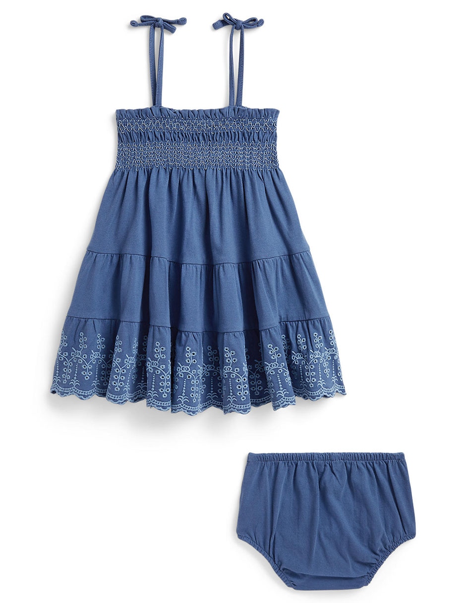 Vestido con calzón Polo para bebé niña 2