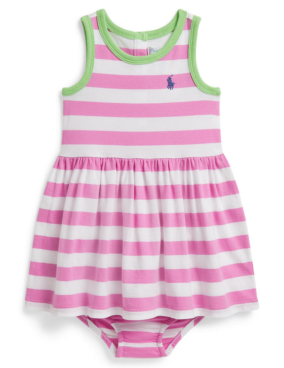 Vestido con calzón Polo para bebé niña