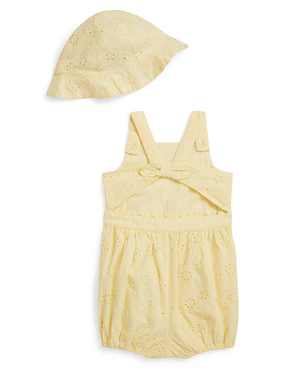 Conjunto Polo de algodón para bebé niña