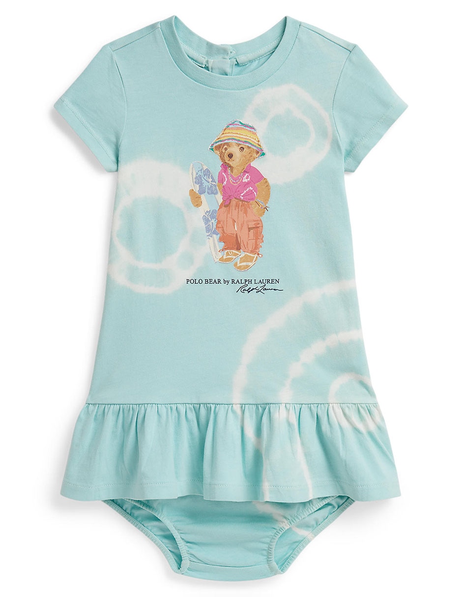 Vestido Polo manga regular para bebé niña Vestido Polo manga regular para bebé niña