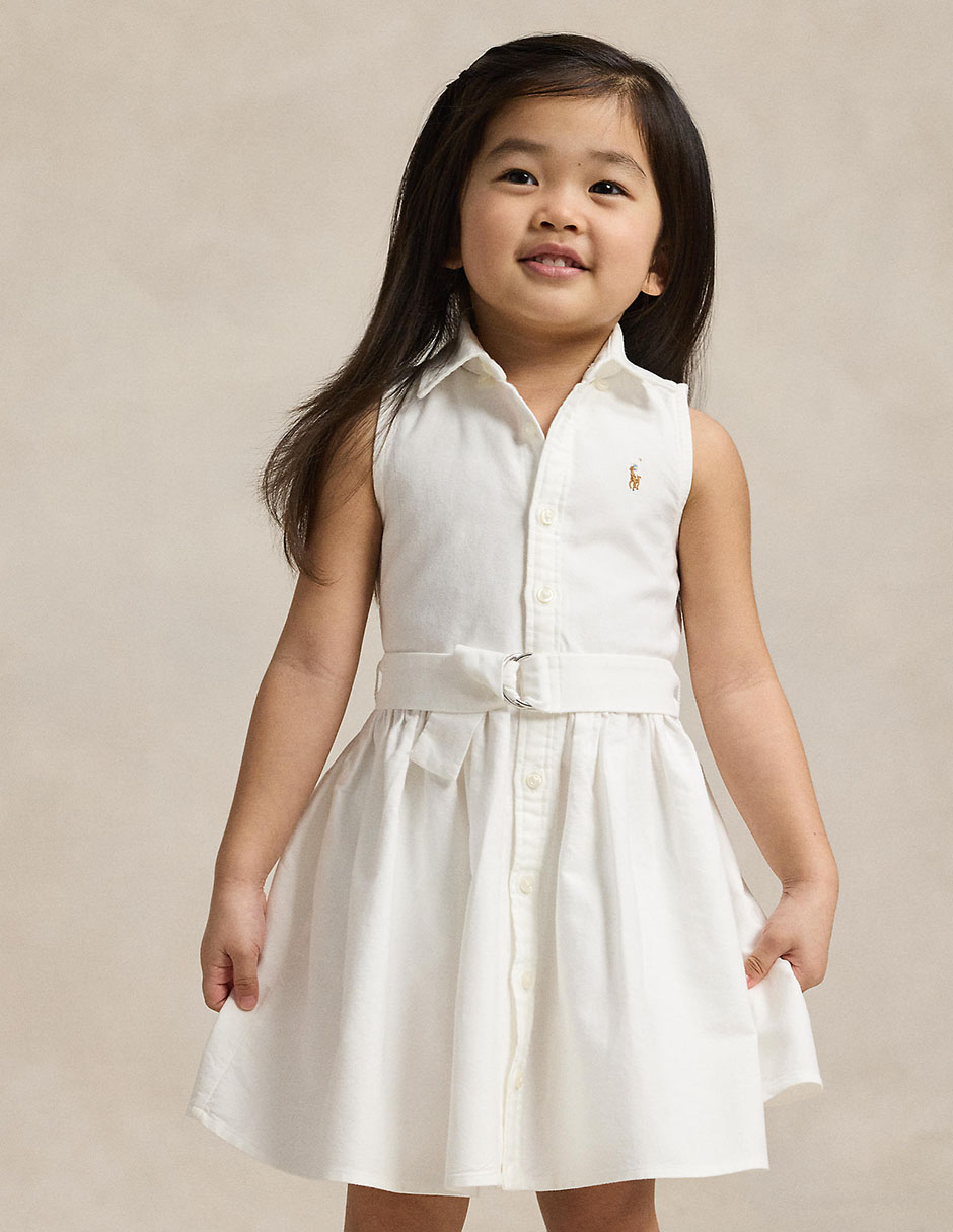 Vestido polo para bebé niña