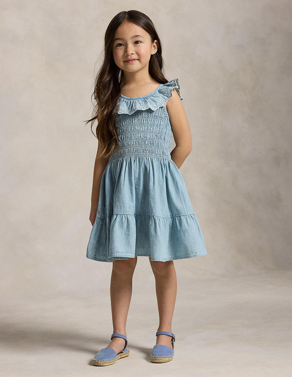 Vestido polo para bebé niña 5