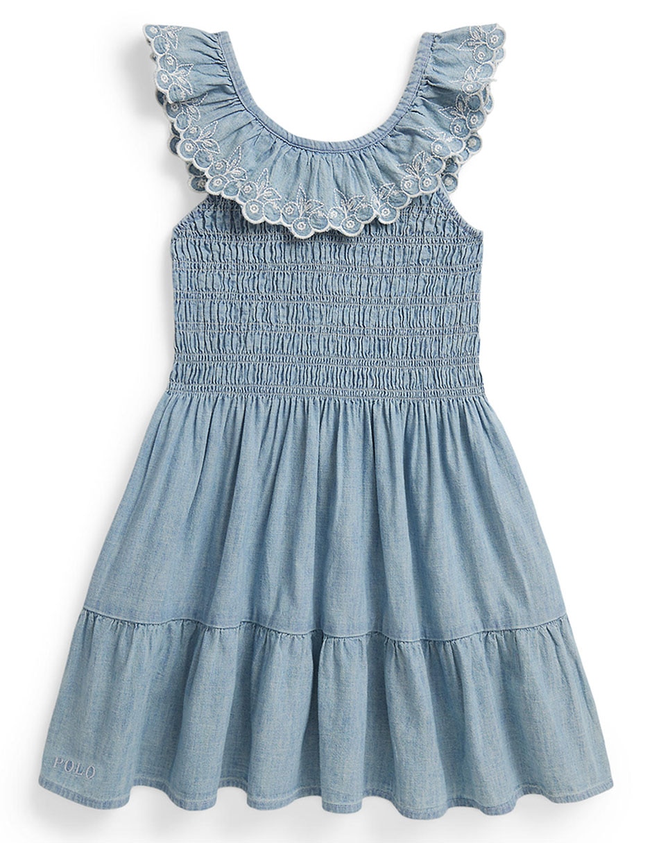 Vestido polo para bebé niña