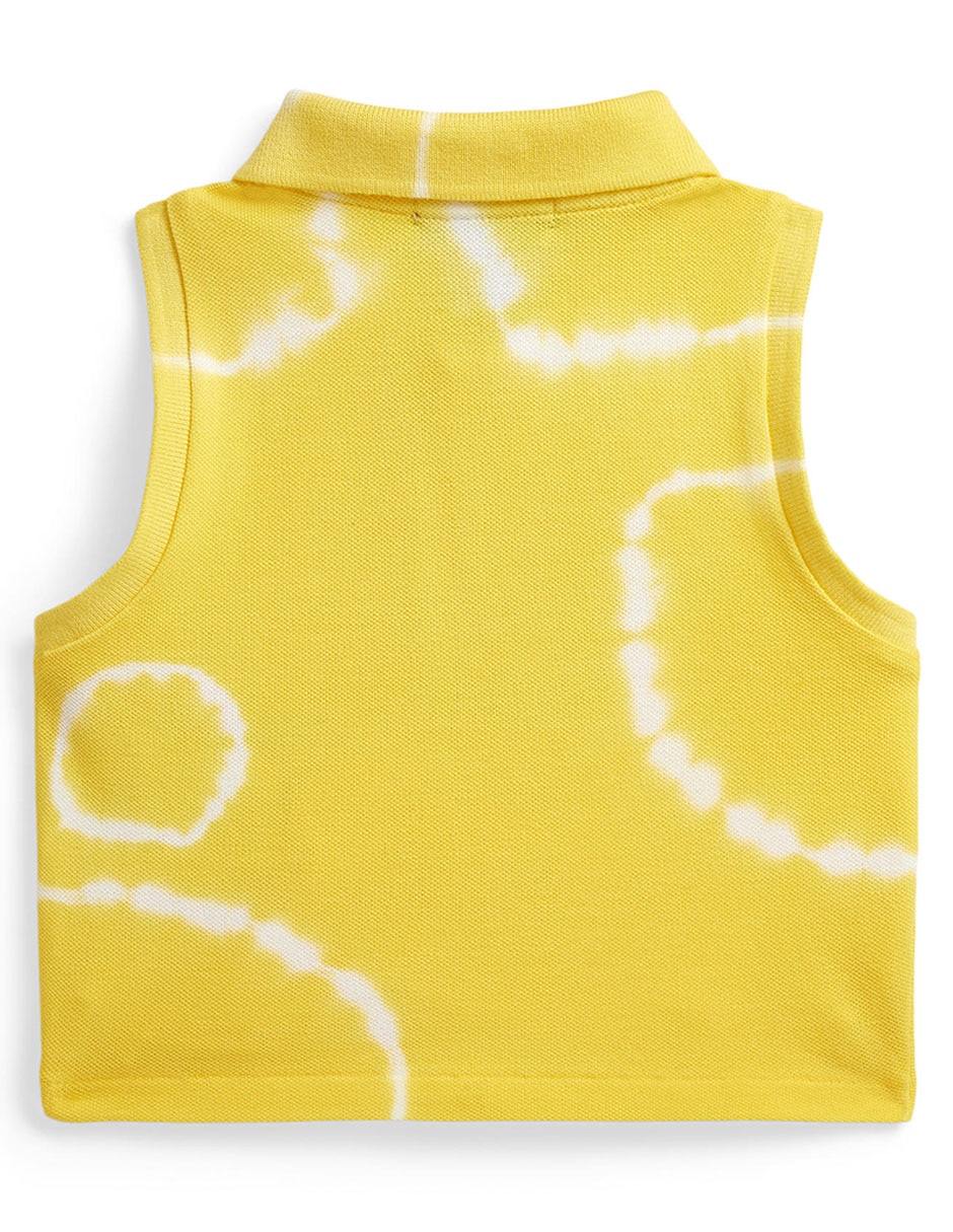Playera tipo polo Polo Ralph Lauren de algodón para bebé niña