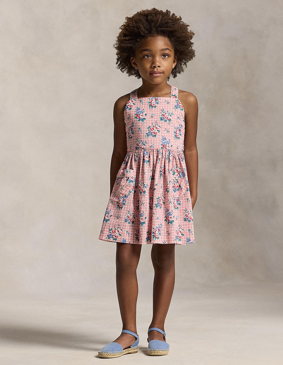 Vestido Polo sin manga para bebé niña