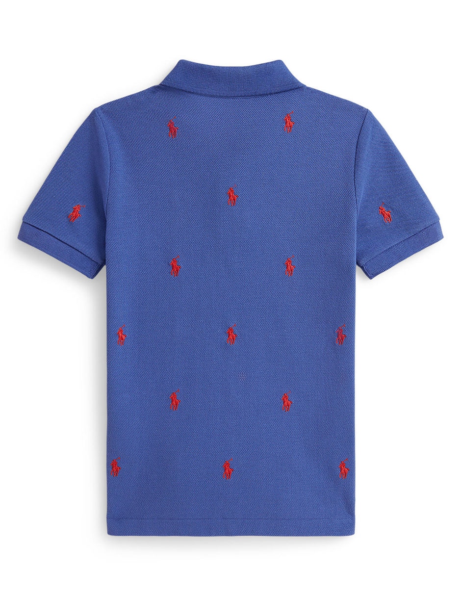 Playera tipo polo Polo Ralph Lauren de algodón para bebé niño