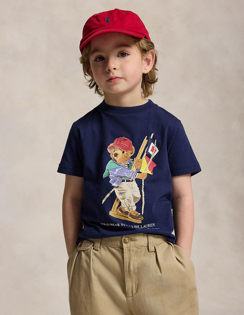 Playera Polo manga corta para bebé niño
