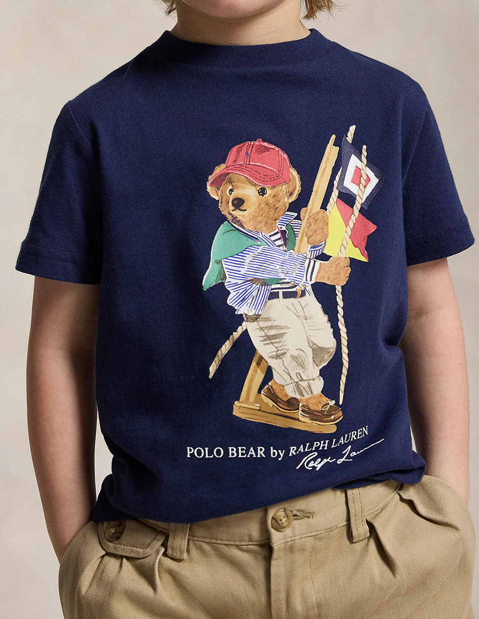 Playera Polo manga corta para bebé niño