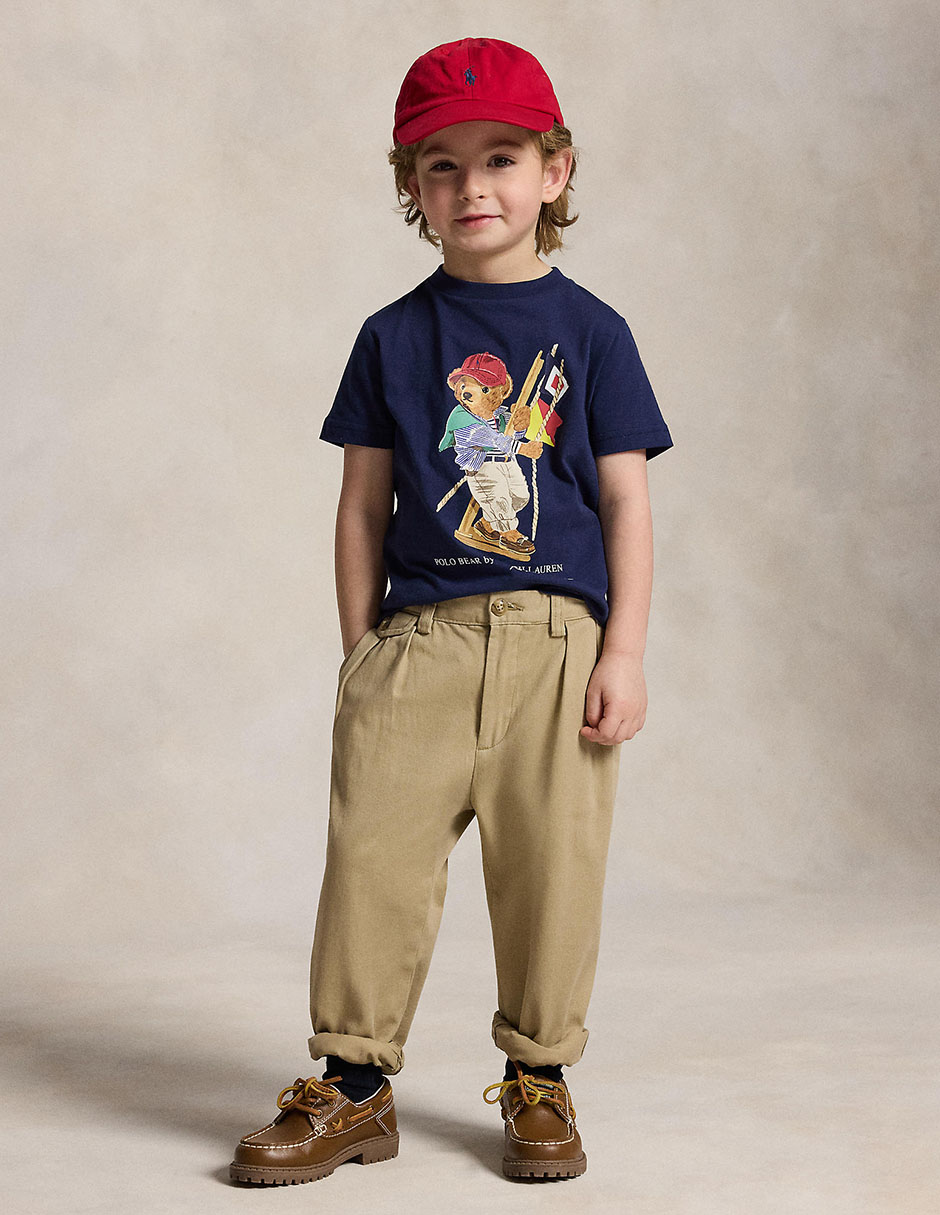 Playera Polo manga corta para bebé niño