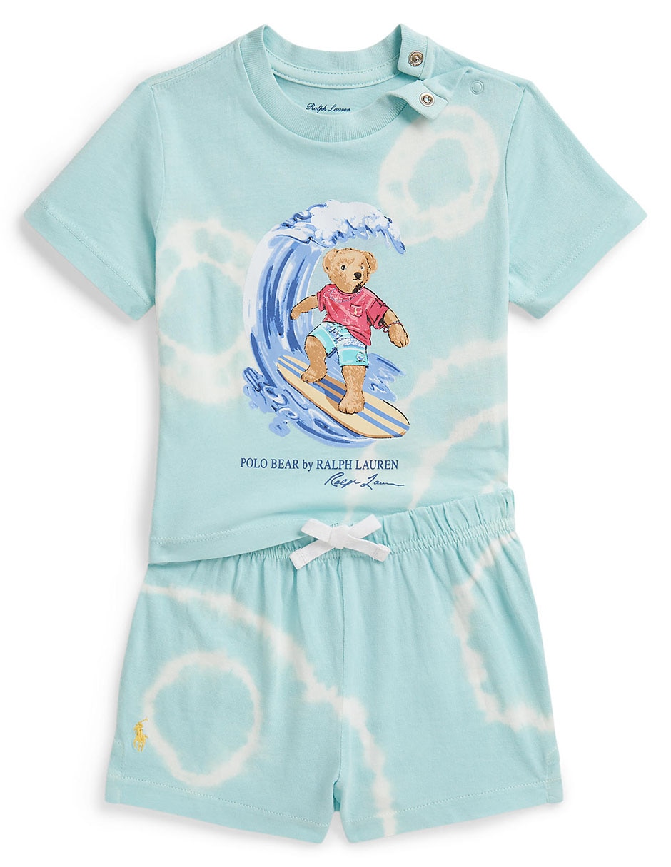 Conjunto casual Polo de algodón para bebé niño