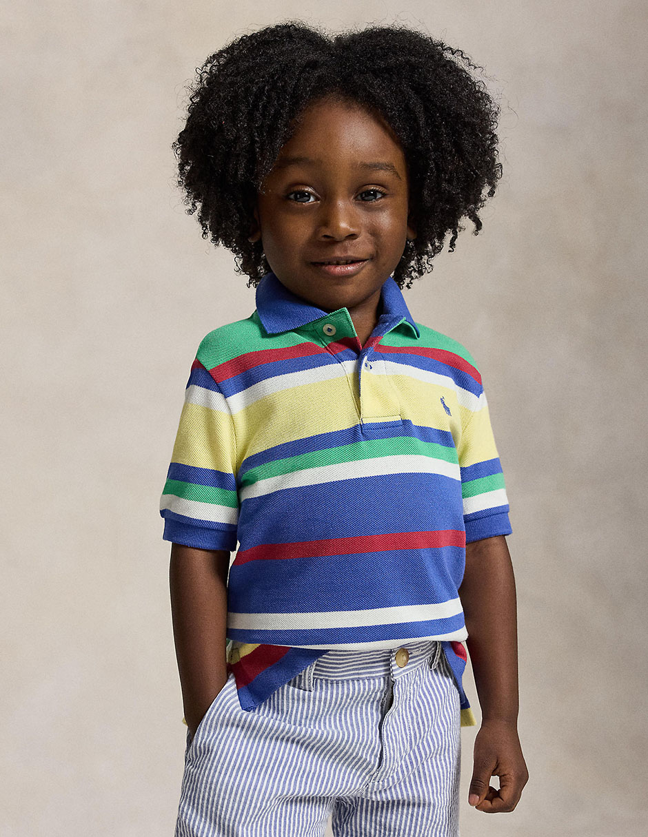 Playera tipo polo Polo Ralph Lauren de algodón para bebé niño