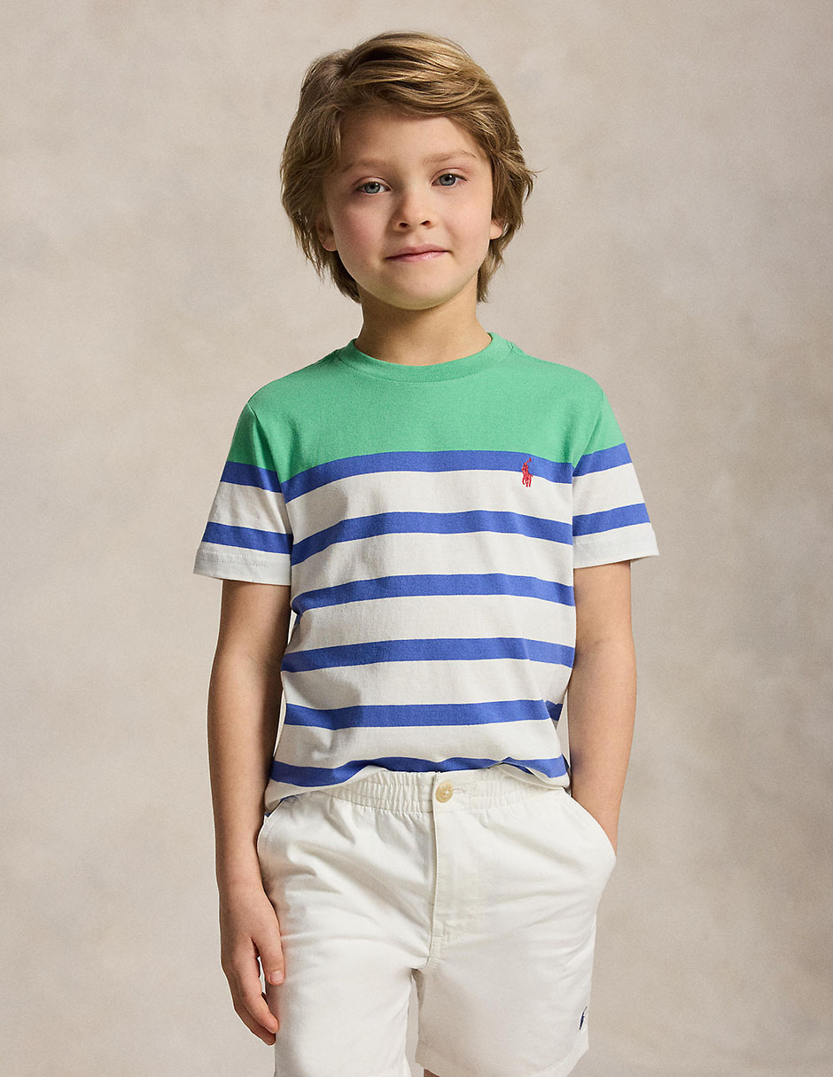 Playera Polo Ralph Lauren manga corta para bebé niño