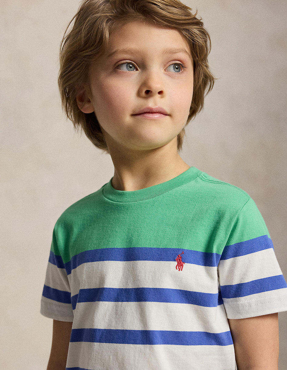 Playera Polo Ralph Lauren manga corta para bebé niño