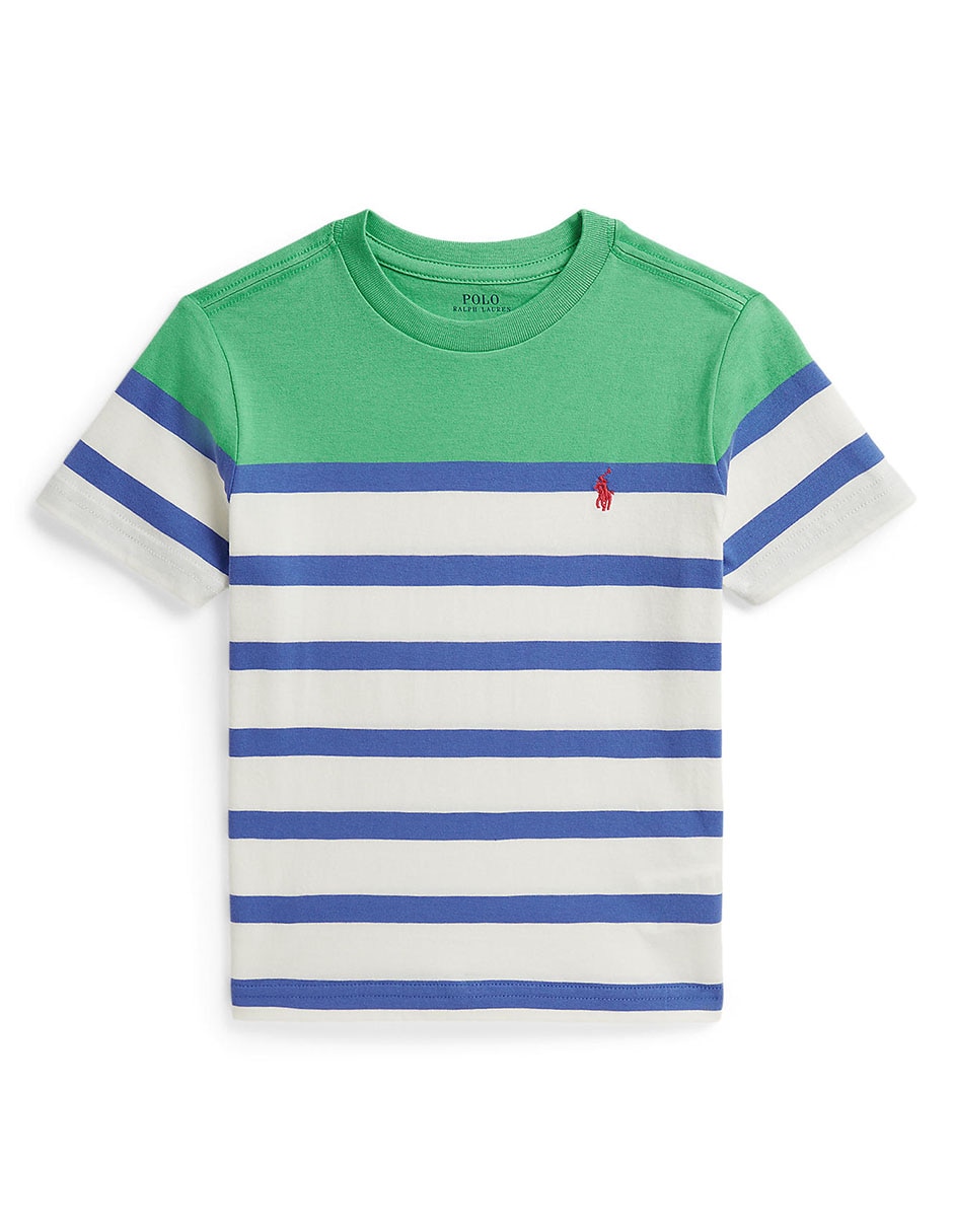 Playera Polo Ralph Lauren manga corta para bebé niño