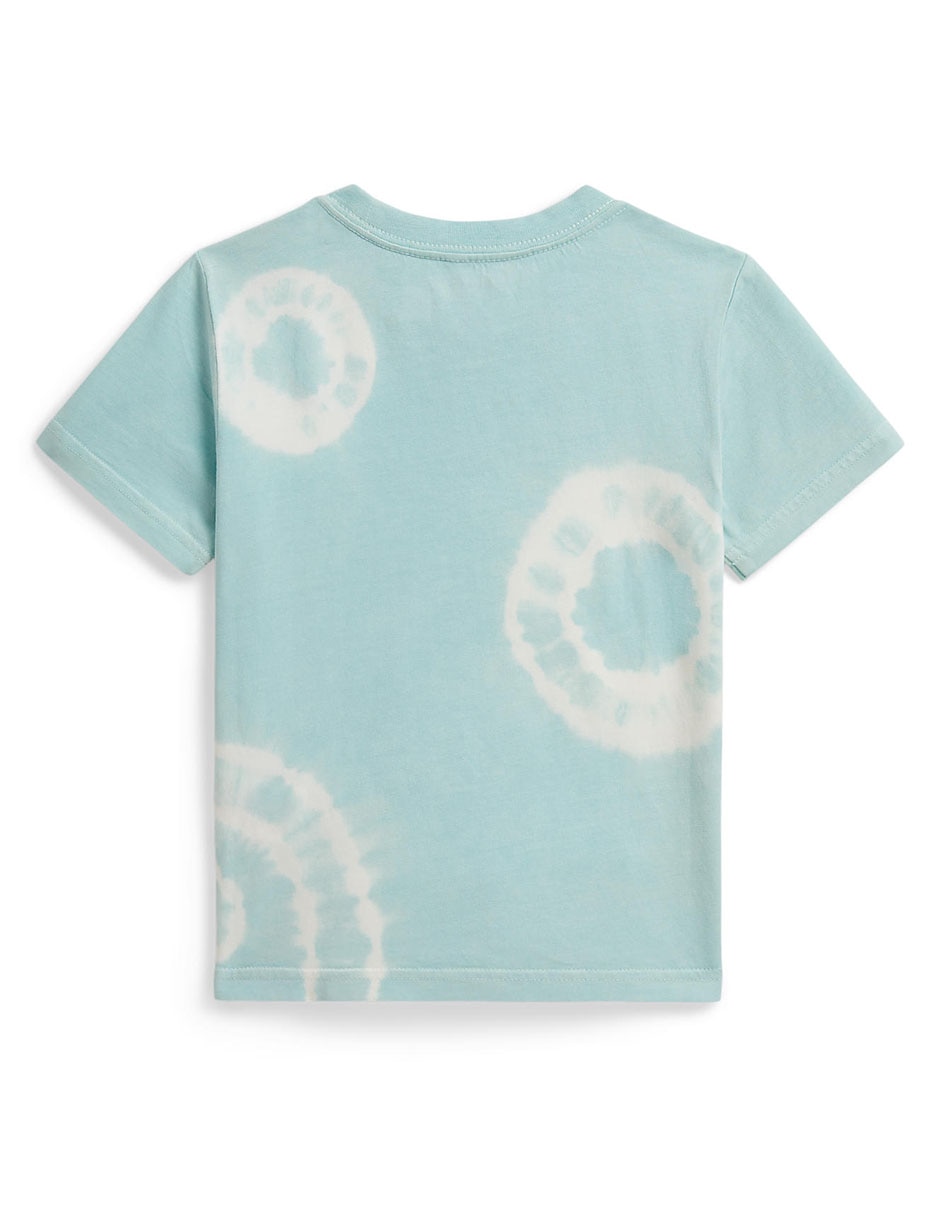 Playera Polo Ralph Lauren manga corta para bebé niña
