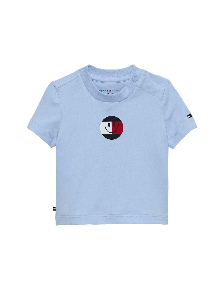 Playera Hilfiger manga corta para bebé niño