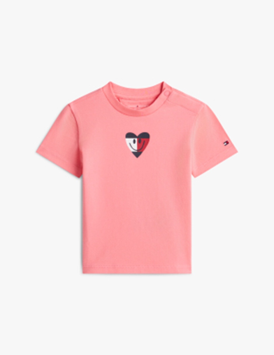 Playera Hilfiger manga corta para bebé niña 3