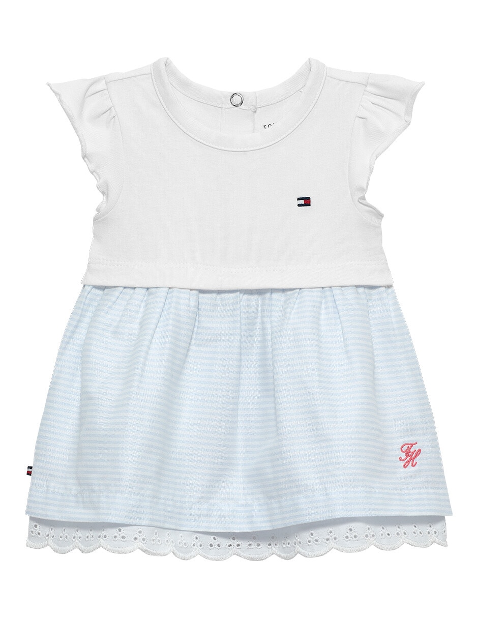 Vestido hilfiger manga regular para bebé niña Vestido hilfiger manga regular para bebé niña