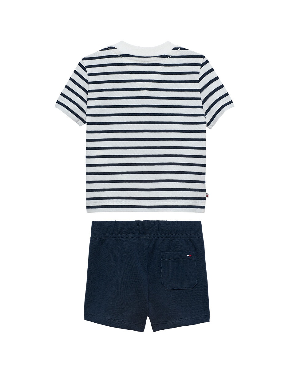 Conjunto casual Tommy Hilfiger de algodón para bebé niño