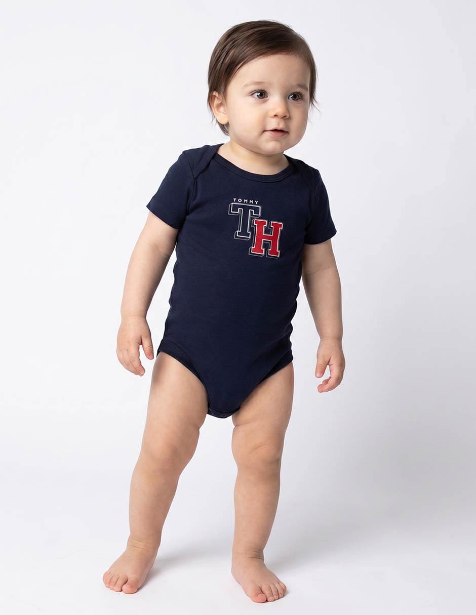 Mameluco Hilfiger de algodón bebé niño Mameluco Hilfiger de algodón bebé niño