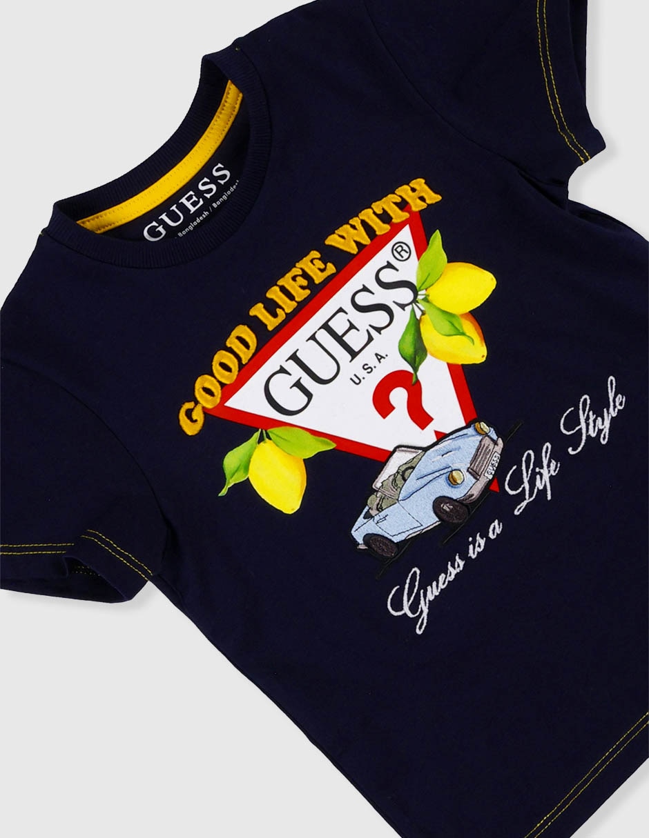 Playera manga corta para niño 3