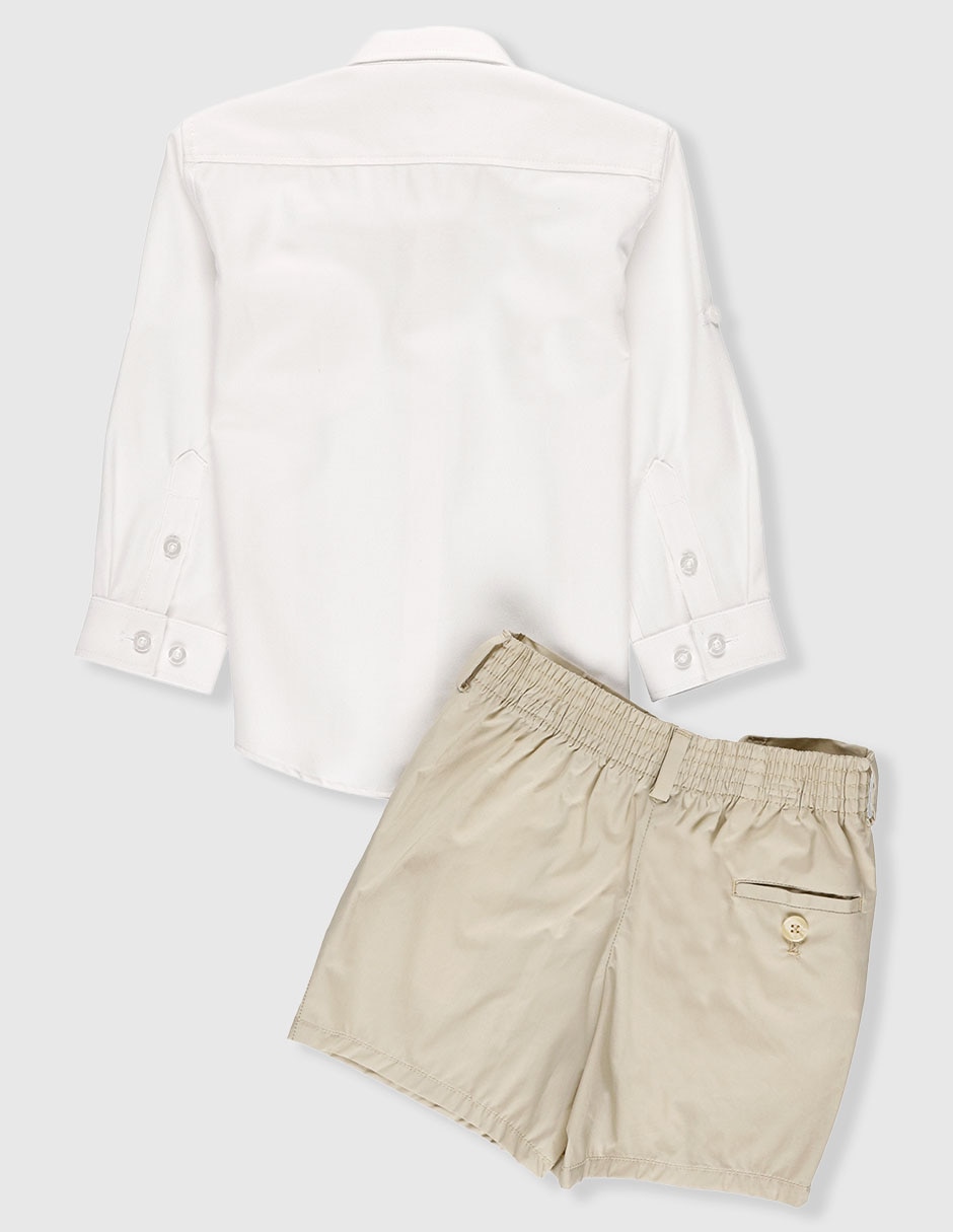 Conjunto de algodón para bebé niña 2