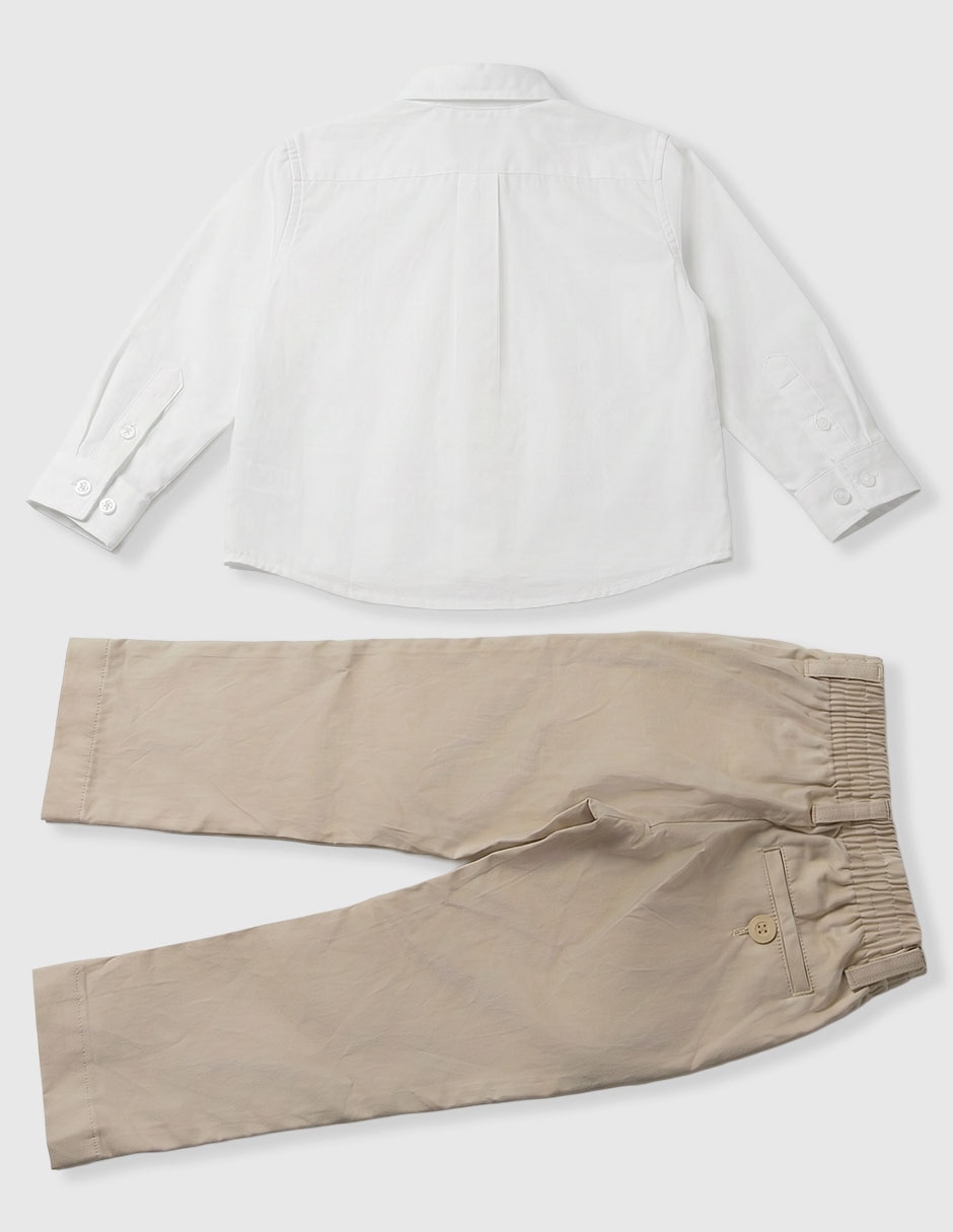 Conjunto Ceremonia Mon Caramel para bebé niño