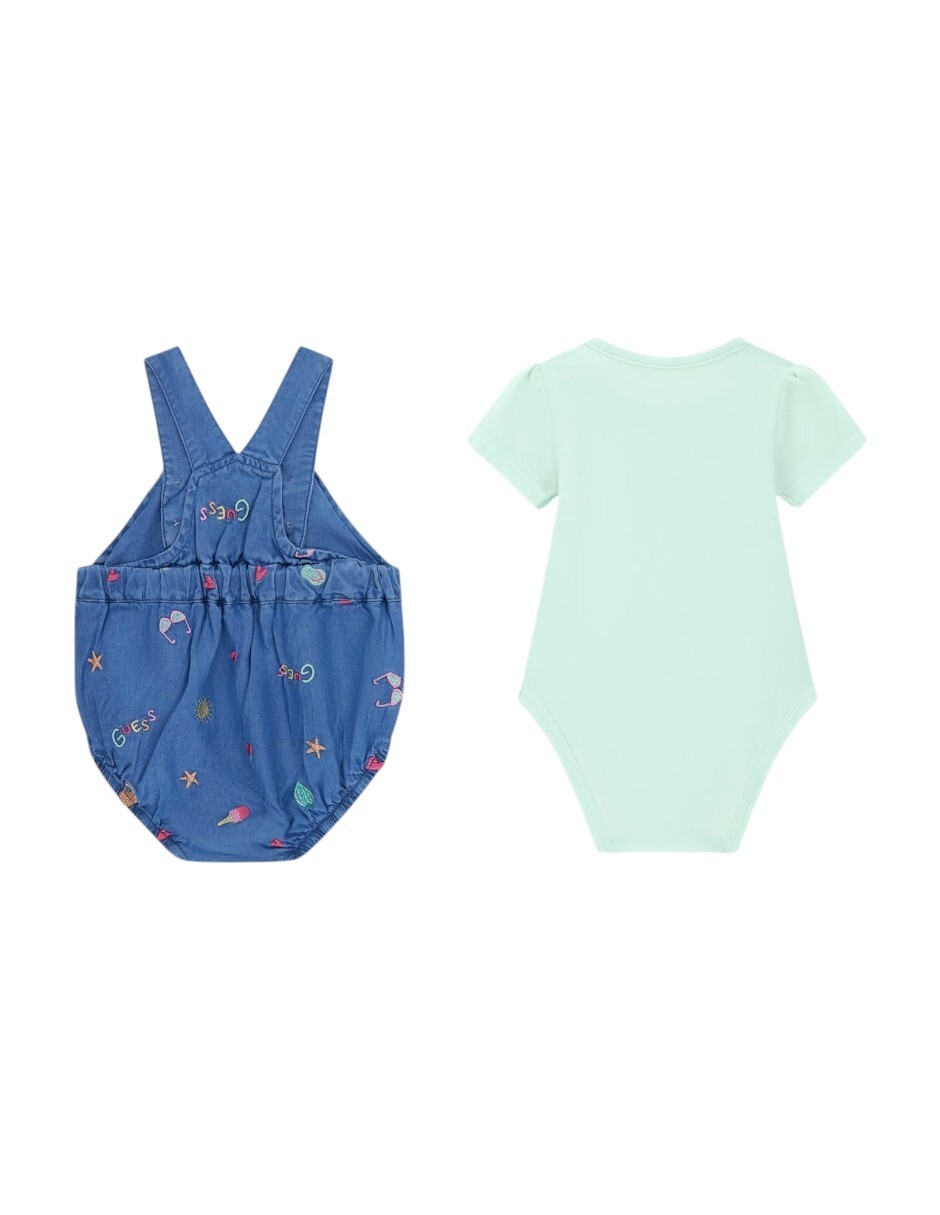Conjunto casual sp26 de algodón y elastano para bebé niña 2