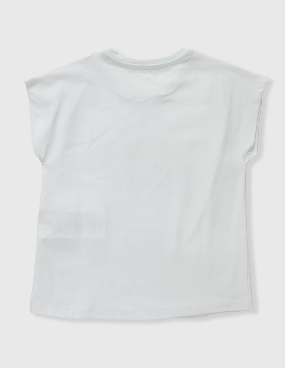 Playera manga corta para bebé niña