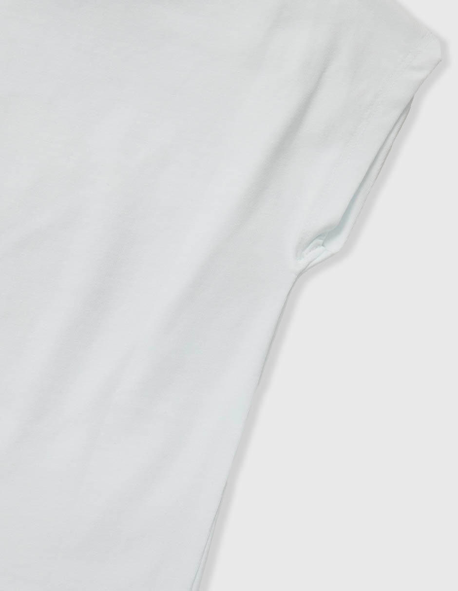 Playera manga corta para bebé niña
