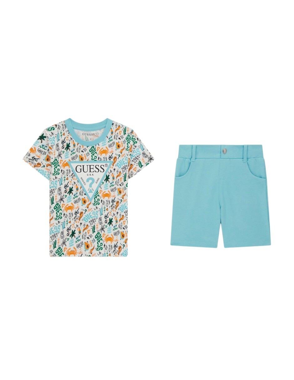 Conjunto casual sp26 de algodón para bebé niño Conjunto casual sp26 de algodón para bebé niño