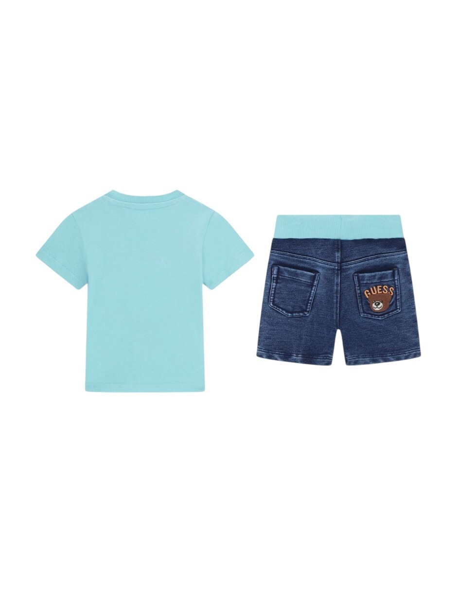 Conjunto casual guess de algodón para bebé niño