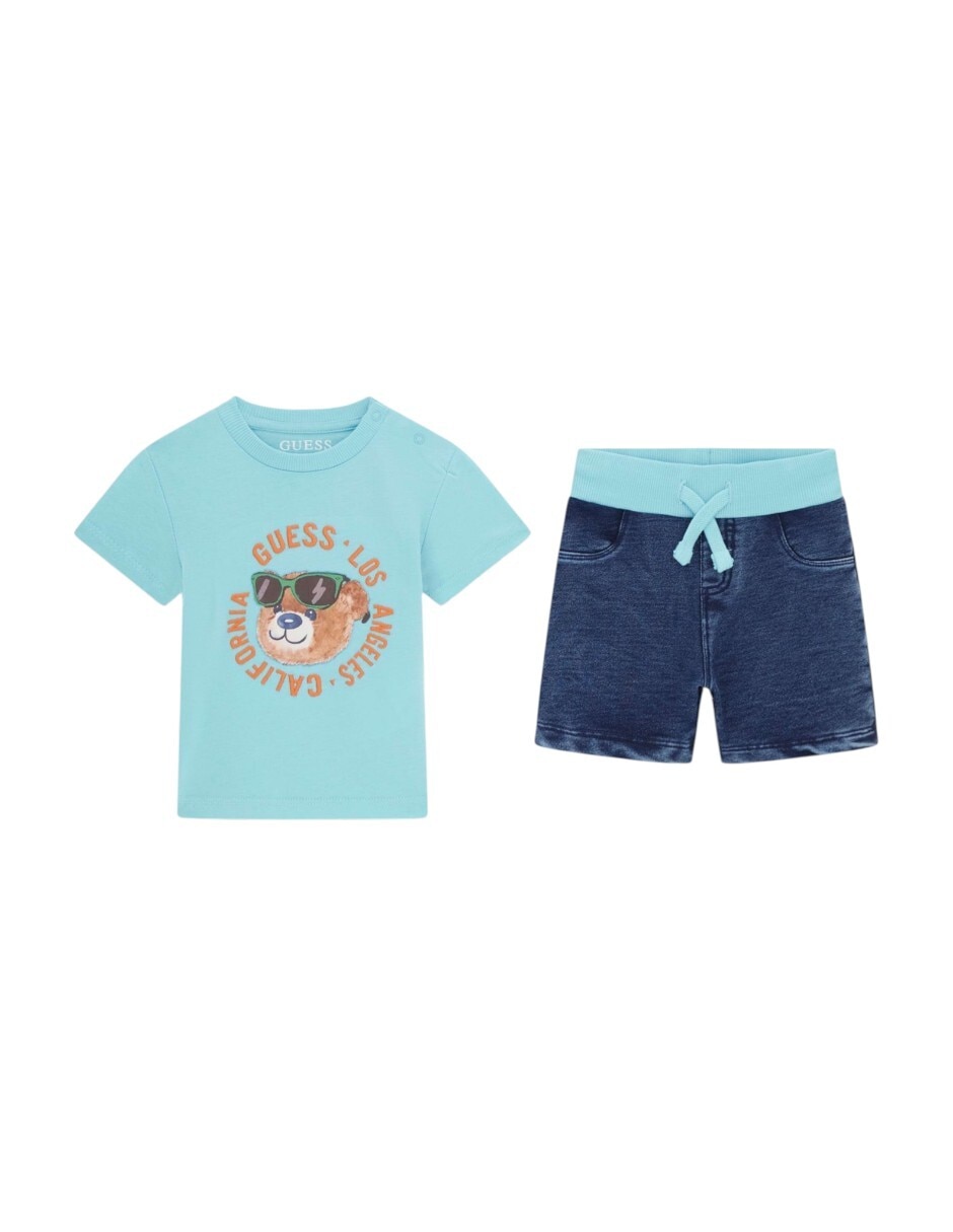 Conjunto casual de algodón para bebé niño