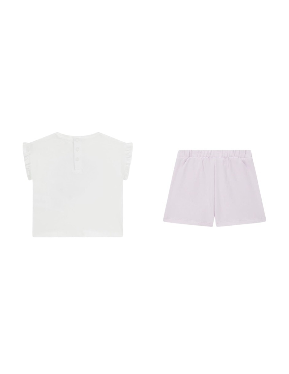 Conjunto casual sp26 de algodón y elastano para bebé niña 2