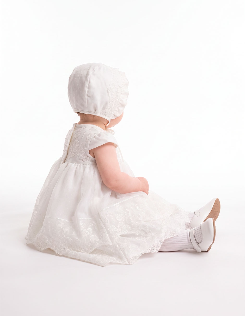 Vestido cap niña 3