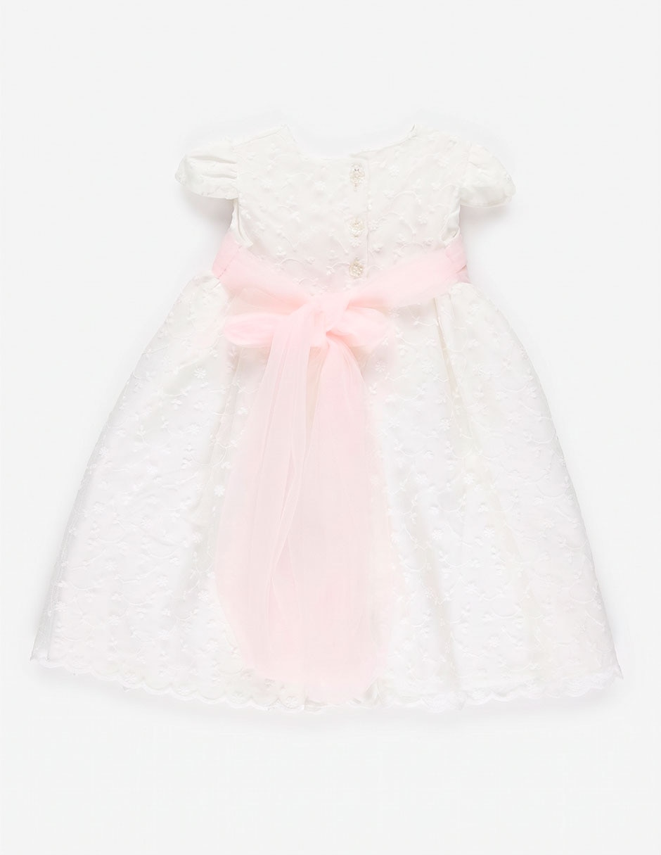 Vestido manga corta para niña 5