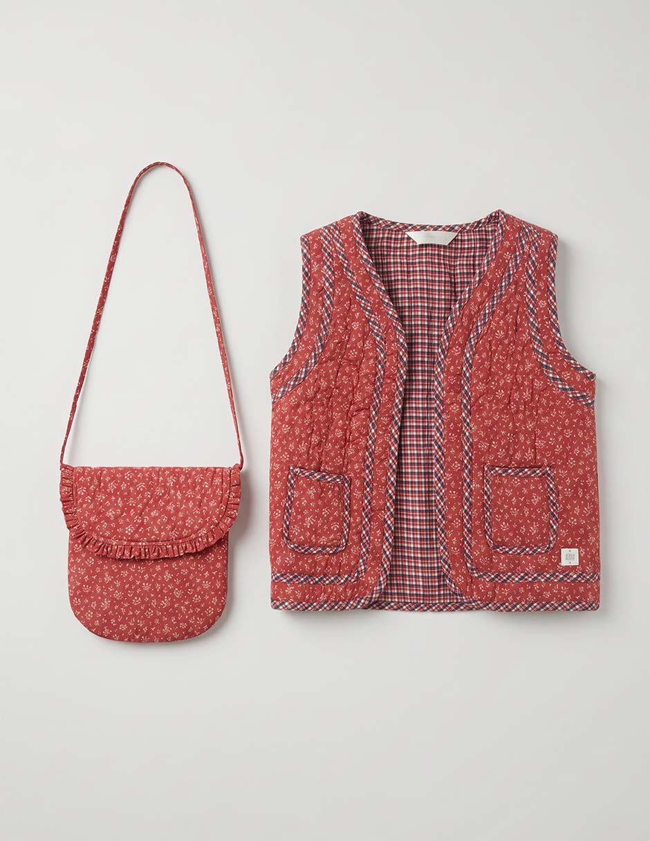 Chaleco con bolsillos para niña 3