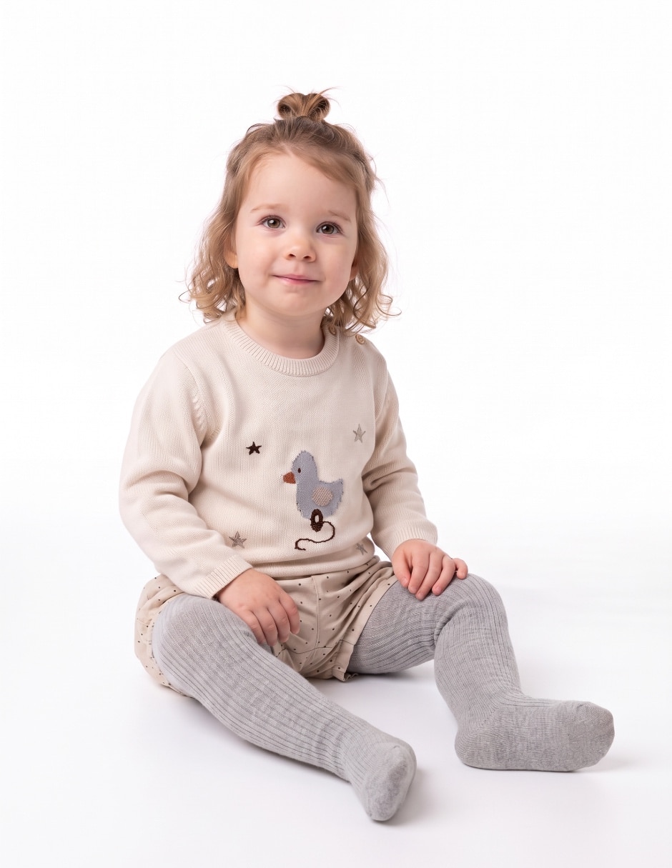 Conjunto de algodón para bebé niña Conjunto de algodón para bebé niña